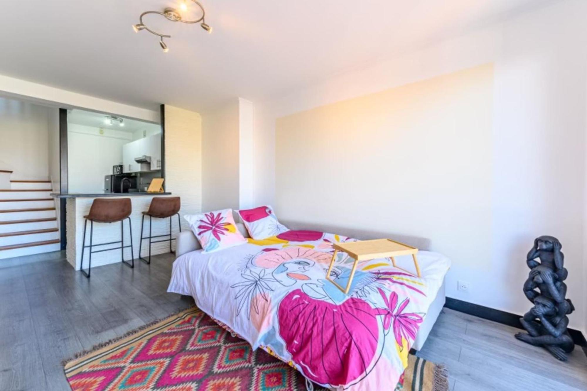 Apartamento Magnifique Duplex Cosy Gare Terrasse 4Pers Argenteuil Exterior foto