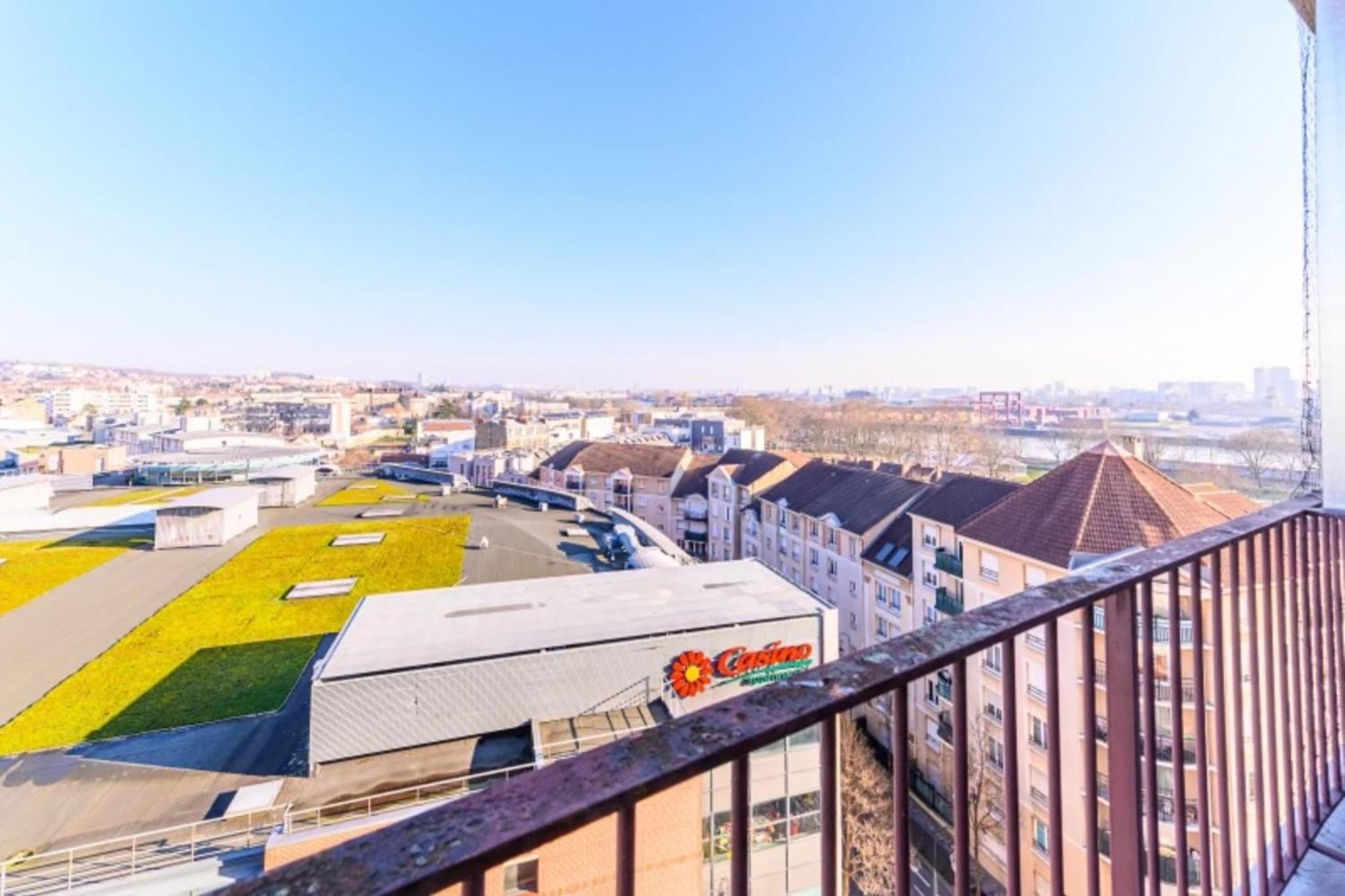 Apartamento Magnifique Duplex Cosy Gare Terrasse 4Pers Argenteuil Exterior foto